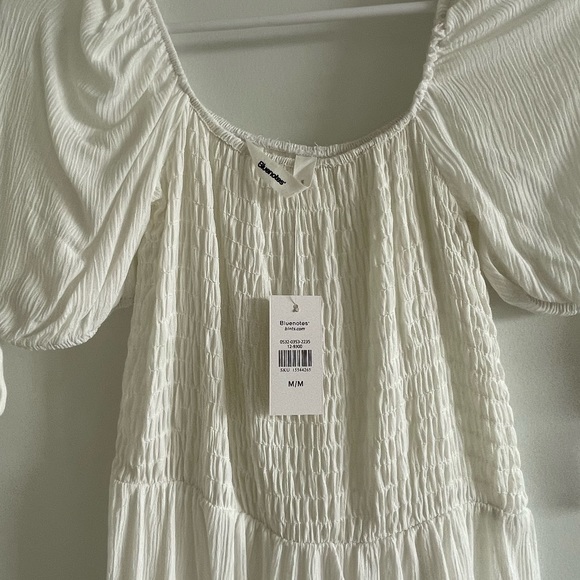 NWT White Bluenotes dress - Picture 2 of 3